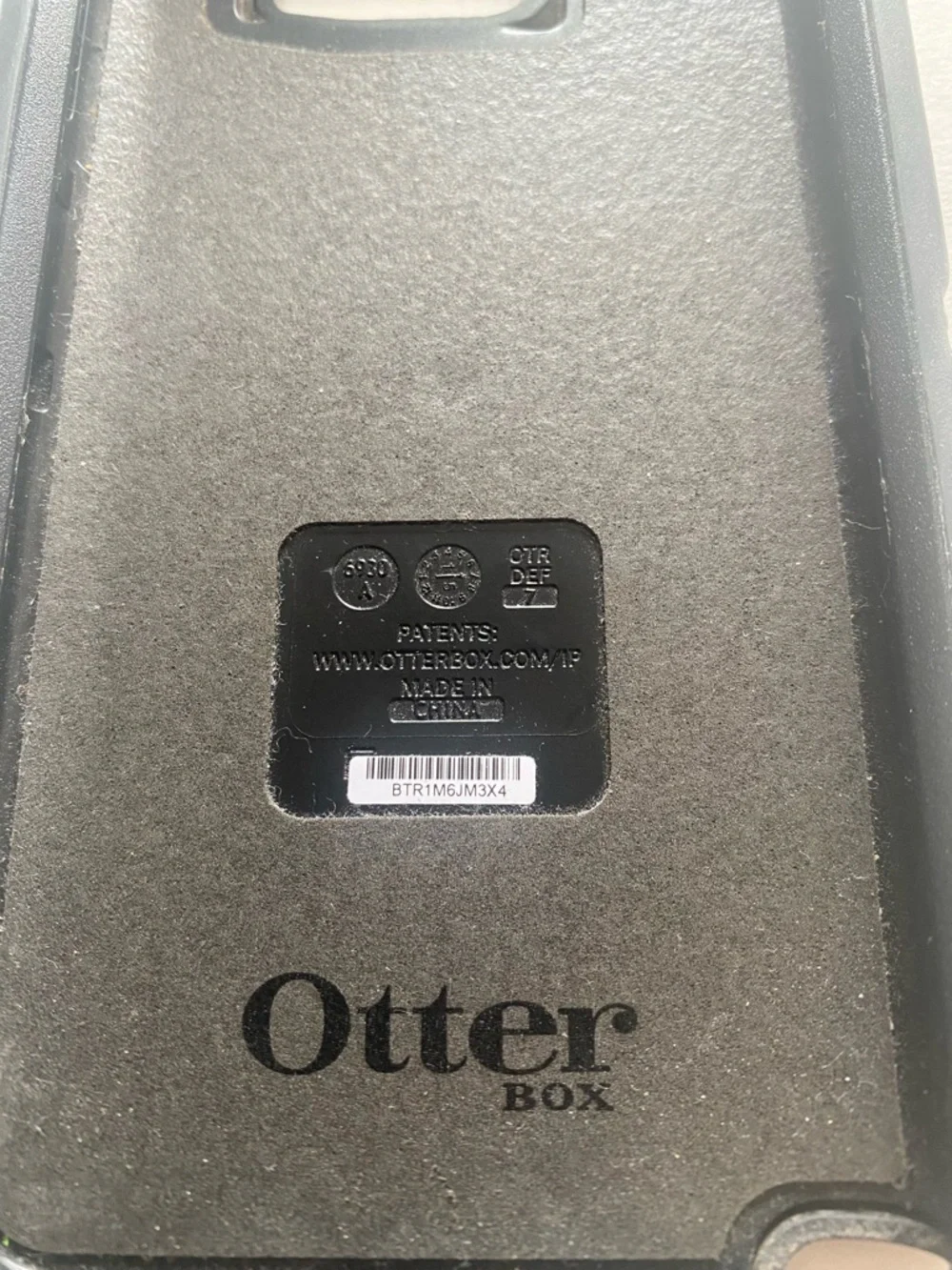 🔥3/$25🔥OtterBox Rugged Black Phone Case with Inner Liner - Samsung Galaxy Note 5 - Picture 7 of 10